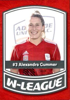 2013 Adelaide United (W-League) #3 Alexandra Gummer Front