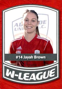 2013 Adelaide United (W-League) #14 Jayah Brown Front