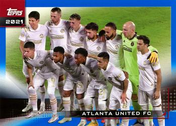 2021 Topps MLS - Blue #134 Atlanta United FC Front