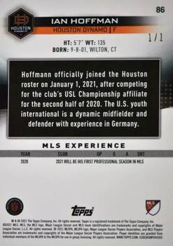 2021 Topps MLS - Black #86 Ian Hoffmann Back