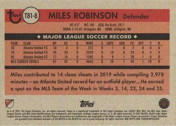 2021 Topps MLS - 1981 Throwback #T81-8 Miles Robinson Back