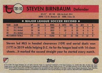 2021 Topps MLS - 1981 Throwback #T81-10 Steven Birnbaum Back