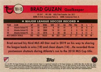 2021 Topps MLS - 1981 Throwback #T81-13 Brad Guzan Back
