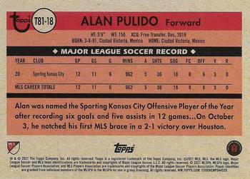 2021 Topps MLS - 1981 Throwback #T81-18 Alan Pulido Back