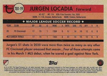 2021 Topps MLS - 1981 Throwback #T81-19 Jurgen Locadia Back