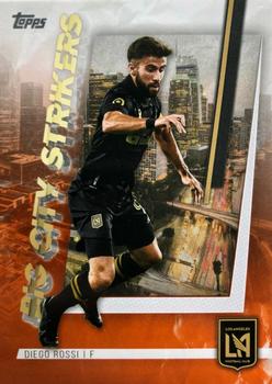 2021 Topps MLS - Big City Strikers Orange #BCS-7 Diego Rossi Front