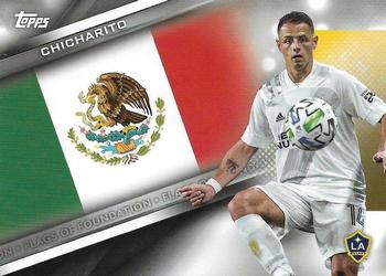 2021 Topps MLS - Flags of Foundation #FF-2 Chicharito Front