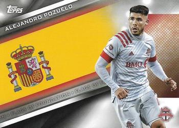 2021 Topps MLS - Flags of Foundation #FF-3 Alejandro Pozuelo Front
