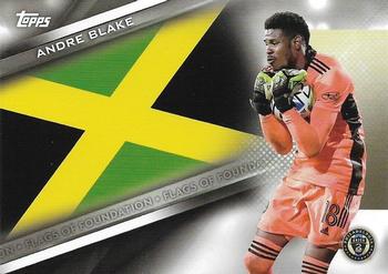 2021 Topps MLS - Flags of Foundation #FF-6 Andre Blake Front