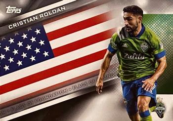 2021 Topps MLS - Flags of Foundation #FF-7 Cristian Roldan Front