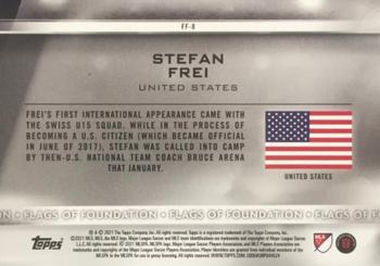 2021 Topps MLS - Flags of Foundation #FF-8 Stefan Frei Back