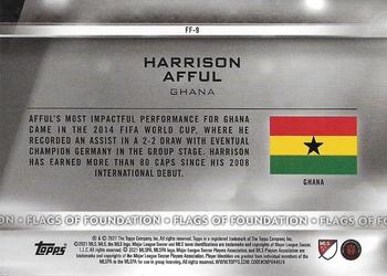 2021 Topps MLS - Flags of Foundation #FF-9 Harrison Afful Back