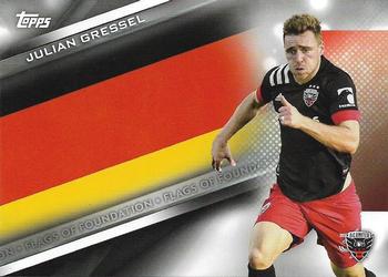 2021 Topps MLS - Flags of Foundation #FF-17 Julian Gressel Front