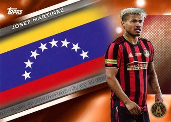 2021 Topps MLS - Flags of Foundation Orange #FF-4 Josef Martinez Front