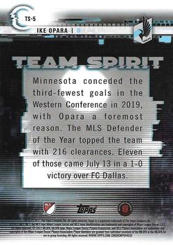 2021 Topps MLS - Team Spirit #TS-5 Ike Opara Back