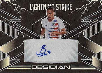 2020-21 Panini Obsidian - Lightning Strike Autographs #LS-BW Bobby Wood Front