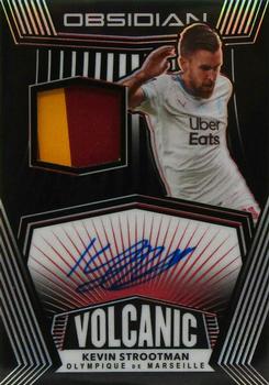 2020-21 Panini Obsidian - Volcanic Material Signatures Red #VO-KS Kevin Strootman Front