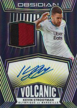 2020-21 Panini Obsidian - Volcanic Material Signatures Yellow #VO-KS Kevin Strootman Front