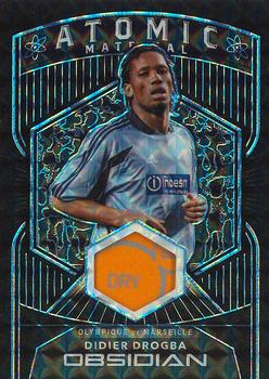 2020-21 Panini Obsidian - Atomic Material Relics Blue Finite #AT-DD Didier Drogba Front