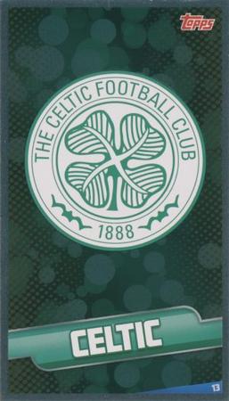2020-21 Topps Mega Match Attax SPFL #13 Celtic Club Badge Front