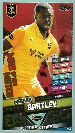 2020-21 Topps Mega Match Attax SPFL #158 Marvin Bartley Front