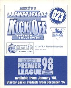 1997-98 Merlin Premier League Kick Off #23 Martin Bullock Back