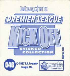 1997-98 Merlin Premier League Kick Off #46 Steve Clarke Back