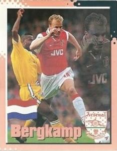 1997-98 Merlin Premier League Kick Off #97 Dennis Bergkamp Front