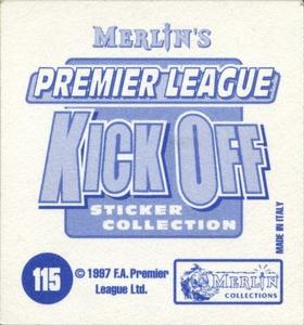 1997-98 Merlin Premier League Kick Off #115 Garry Parker Back