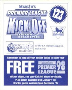1997-98 Merlin Premier League Kick Off #123 Jason McAteer Back