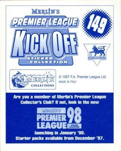 1997-98 Merlin Premier League Kick Off #149 Guy Whittingham Back