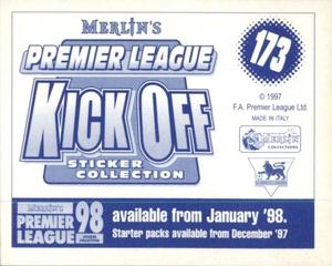 1997-98 Merlin Premier League Kick Off #173 Ludek Miklosko Back