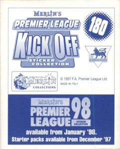 1997-98 Merlin Premier League Kick Off #180 Neil Sullivan Back