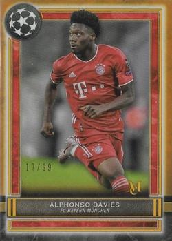 2020-21 Topps Museum Collection UEFA Champions League - Copper #31 Alphonso Davies Front