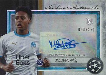2020-21 Topps Museum Collection UEFA Champions League - Archival Autographs #AA-MA Marley Aké Front