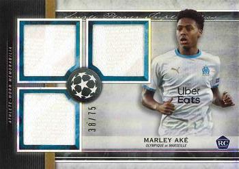 2020-21 Topps Museum Collection UEFA Champions League - Single Player Triple Relics #SPTR-MA Marley Aké Front