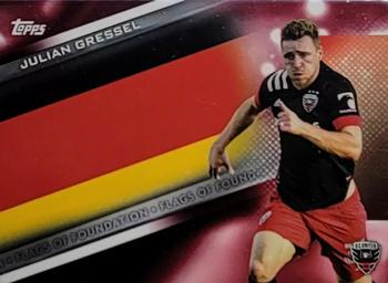 2021 Topps MLS - Flags of Foundation Red #FF-17 Julian Gressel Front