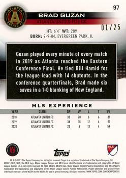 2021 Topps MLS - Orange #97 Brad Guzan Back