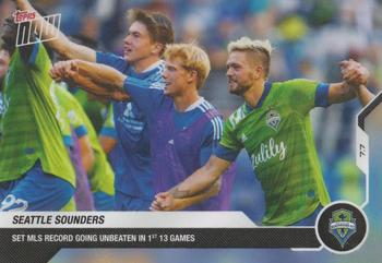 2021 Topps Now MLS #69 Seattle Sounders Front
