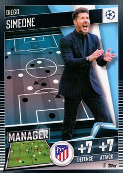 2021 Topps Match Attax 101 #111 Diego Simeone Front