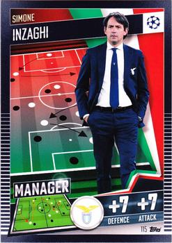 2021 Topps Match Attax 101 #115 Simone Inzaghi Front