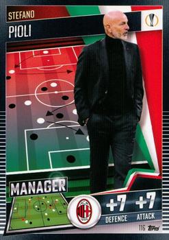 2021 Topps Match Attax 101 #116 Stefano Pioli Front
