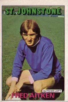 1972-73 A&BC Scottish Footballers (Orange/Blue Back) #9 Fred Aitken Front