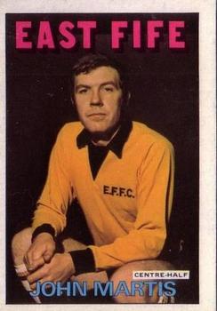 1972-73 A&BC Scottish Footballers (Orange/Blue Back) #26 John Martis Front