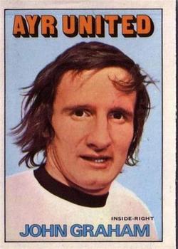 1972-73 A&BC Scottish Footballers (Orange/Blue Back) #49 Johnny Graham Front