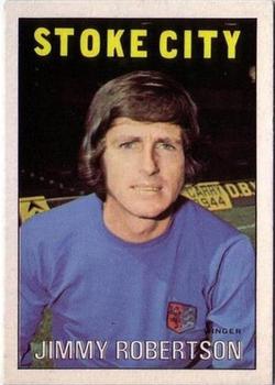 1972-73 A&BC Scottish Footballers (Orange/Blue Back) #65 Jimmy Robertson Front