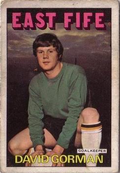 1972-73 A&BC Scottish Footballers (Orange/Blue Back) #80 David Gorman Front