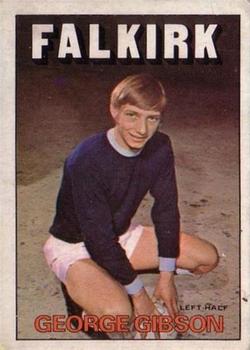 1972-73 A&BC Scottish Footballers (Orange/Blue Back) #82 George Gibson Front