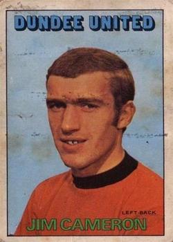 1972-73 A&BC Scottish Footballers (Orange/Blue Back) #89 Jim Cameron Front