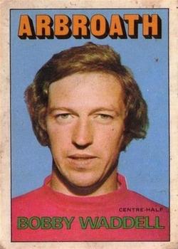 1972-73 A&BC Scottish Footballers (Orange/Blue Back) #94 Bobby Waddell Front